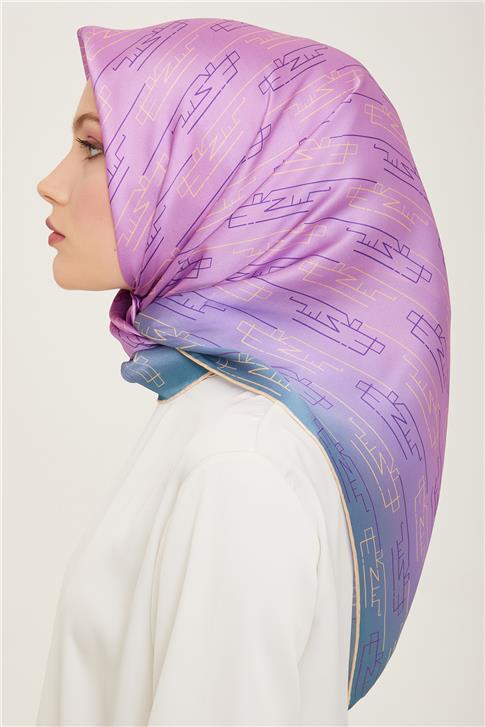 Armine Soyut Desenli Sura İpek Eşarp 24Ya9143 83 82