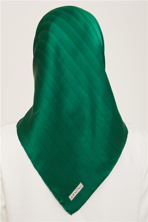 Armine Klasik Desenli Twill İpek Eşarp 24Ya9150 4 84