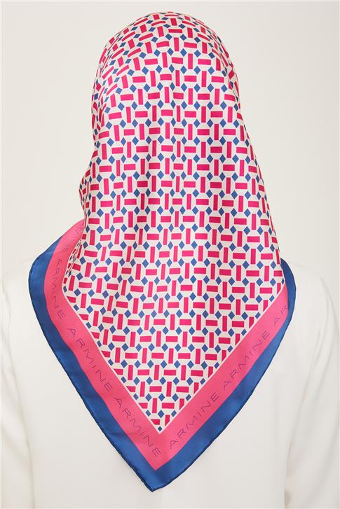 Armine Klasik Desenli Sura İpek Eşarp 24Ya9152 43 03