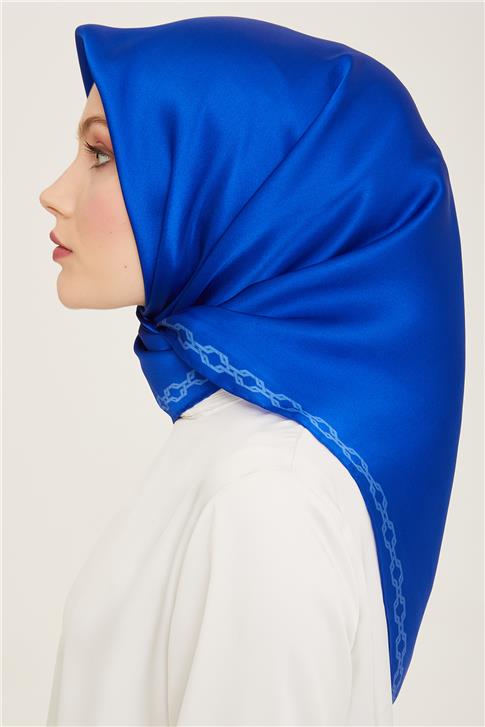 Armine Klasik Desenli Twill İpek Eşarp 24Ya9154 53 53