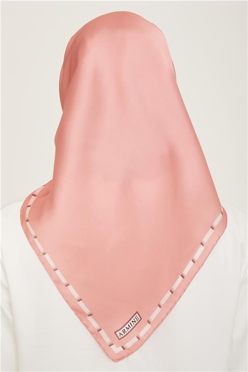 Armine Klasik Desenli Twill İpek Eşarp 24Ya9165 31 05