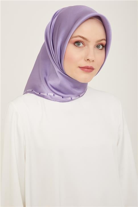 Armine Klasik Desenli Twill İpek Eşarp 24Ya9165 31 11