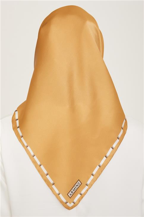 Armine Monogram Desenli Sura İpek Eşarp 24Ya9166 85 31