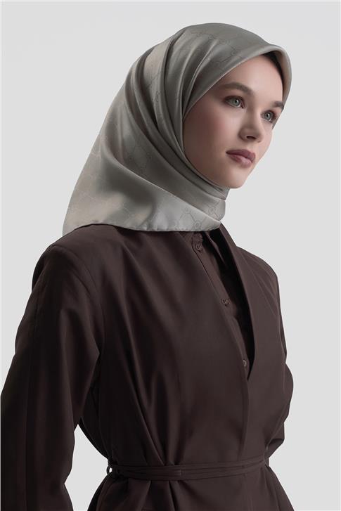 Jakarlı İpek Eşarp 2001D 19