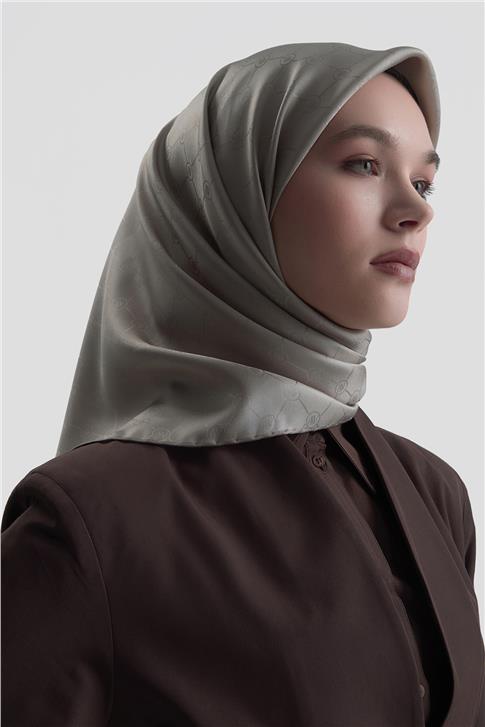 Jakarlı İpek Eşarp 2001D 19
