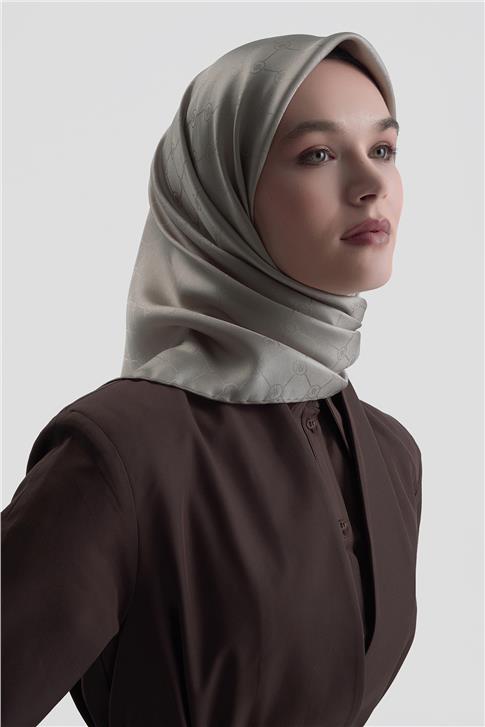 Jakarlı İpek Eşarp 2001D 19