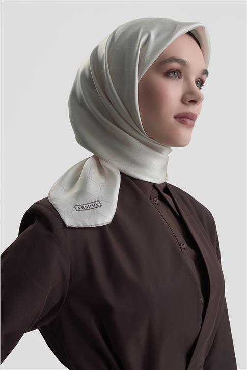 Jakarlı İpek Eşarp 2001D 25