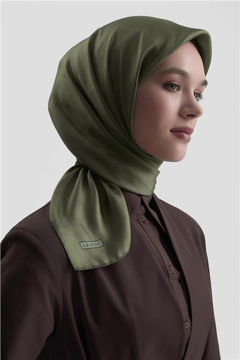 Jakarlı İpek Eşarp 2001D 28