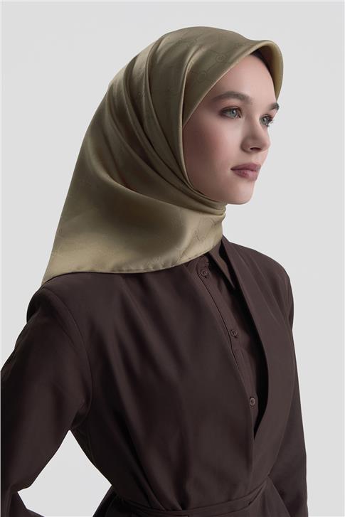 Jakarlı İpek Eşarp 2001D 32