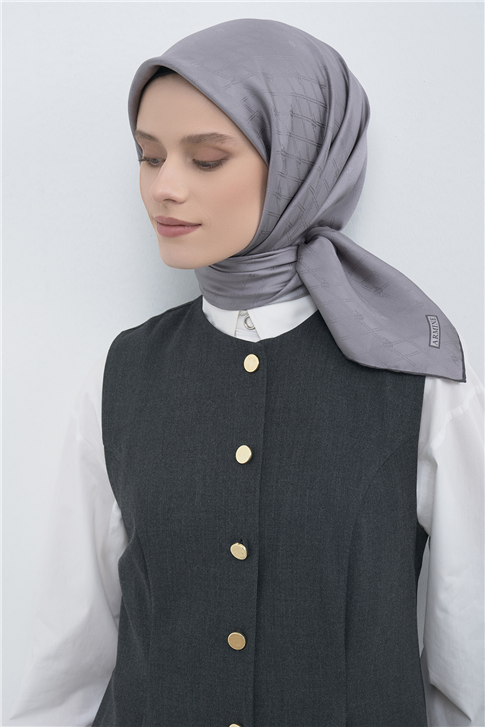 Jakarlı İpek Eşarp 2003D 23