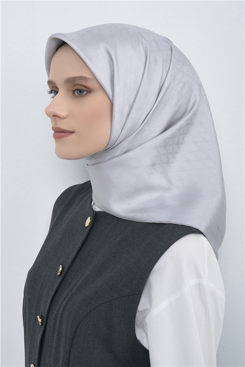Jakarlı İpek Eşarp 2003D 24