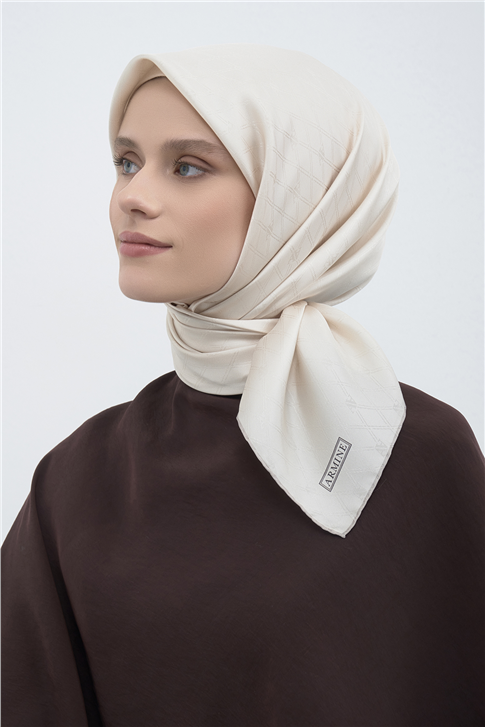 Jakarlı İpek Eşarp 2003D 25