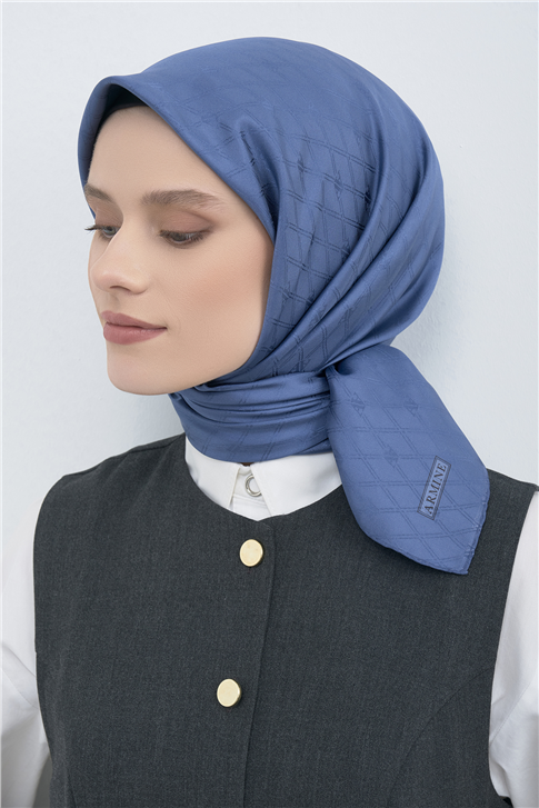 Jakarlı İpek Eşarp 2003D 26