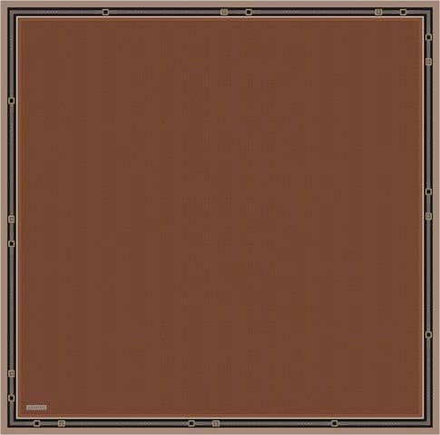 Armine Monogram Desenli Saf İpek Twill Eşarp 9401D 38