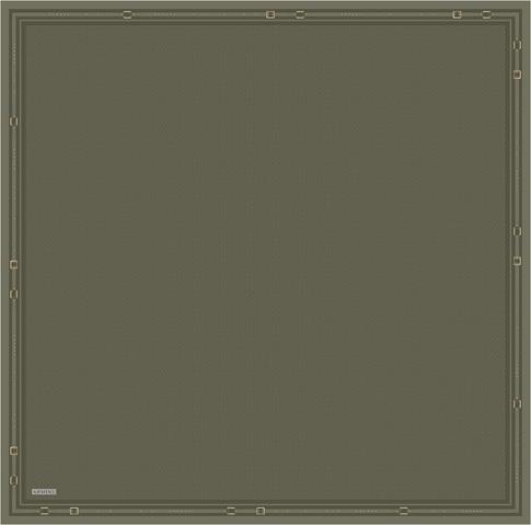 Armine Monogram Desenli Saf İpek Twill Eşarp 9401D 50