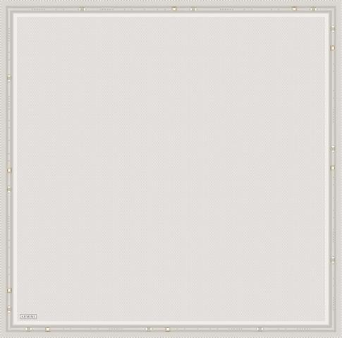 Armine Monogram Desenli Saf İpek Twill Eşarp 9401D 85