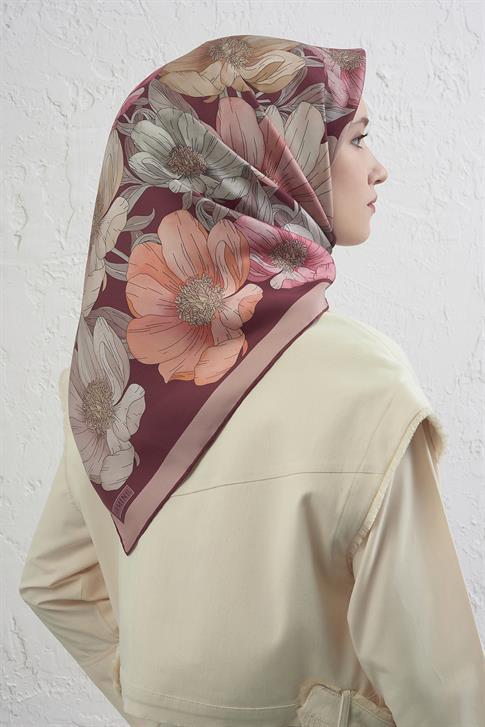 Armine Saf İpek Sura Eşarp 9403D 02