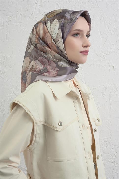 Armine Saf İpek Sura Eşarp 9403D 11