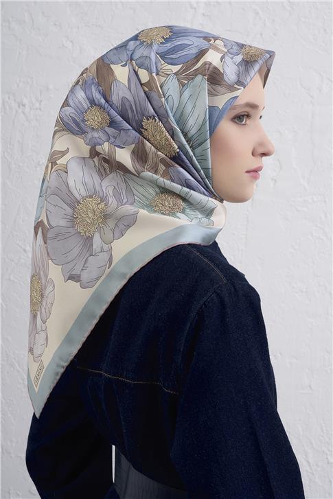 Armine Saf İpek Sura Eşarp 9403D 35