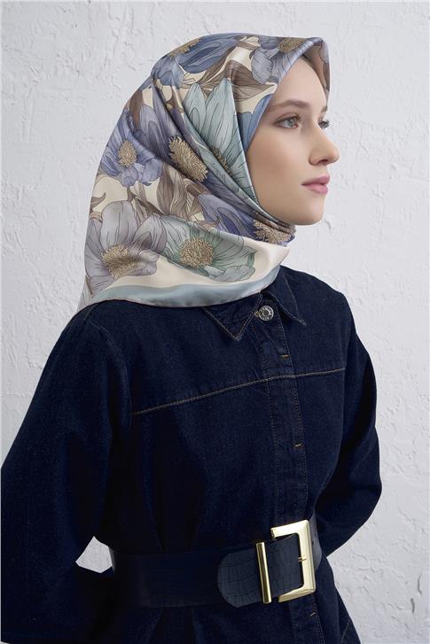 Armine Saf İpek Sura Eşarp 9403D 35