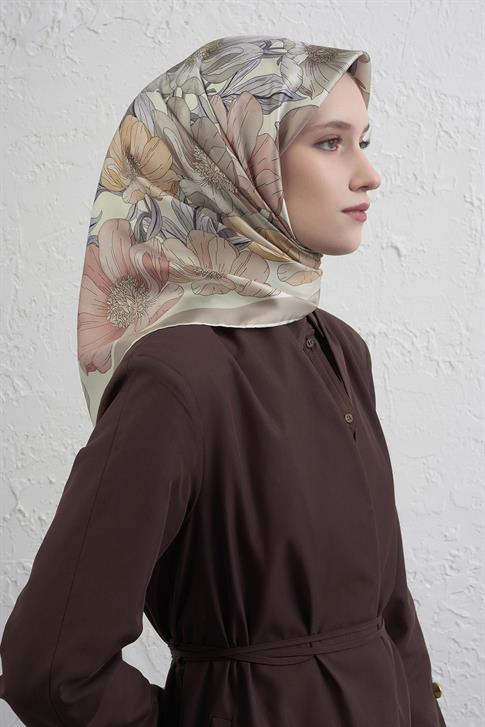 Armine Saf İpek Sura Eşarp 9403D 81 