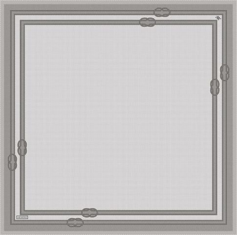 Armine Klasik Desenli Saf İpek Twill Eşarp 9404D 50