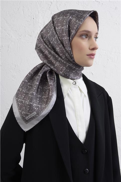 Armine Saf İpek Sura Eşarp 9405D 33