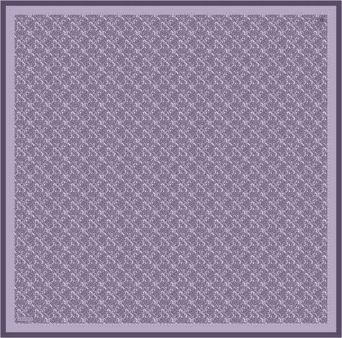 Armine Soyut Desenli Saf İpek Twill Eşarp 9405D 05