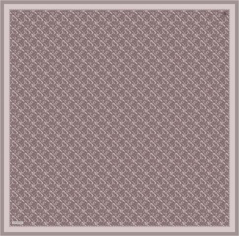Armine Soyut Desenli Saf İpek Twill Eşarp 9405D 32
