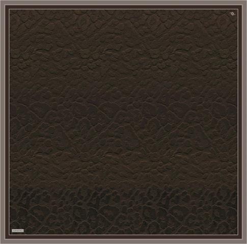 Armine Klasik Desenli Saf İpek Twill Eşarp 9408D 83