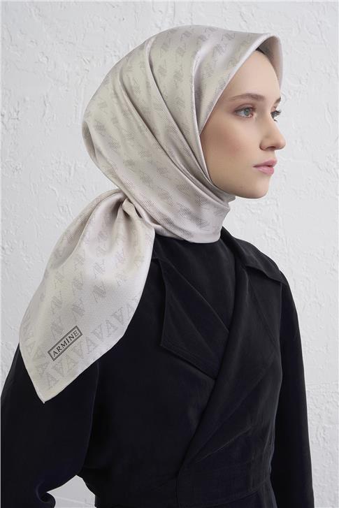 Armine Saf İpek Sura Eşarp 9412D 86