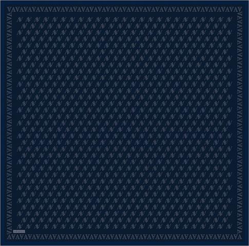 Armine Monogram Desenli Saf İpek Twill Eşarp 9412D 03