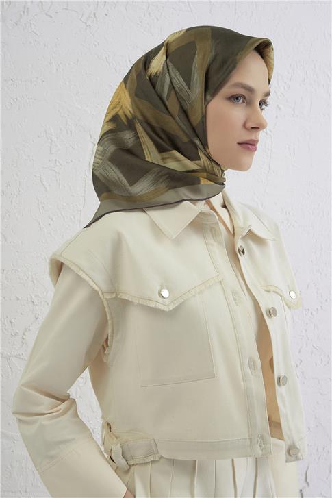 Armine Saf İpek Sura Eşarp 9413D 04