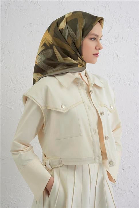 Armine Saf İpek Sura Eşarp 9413D 04