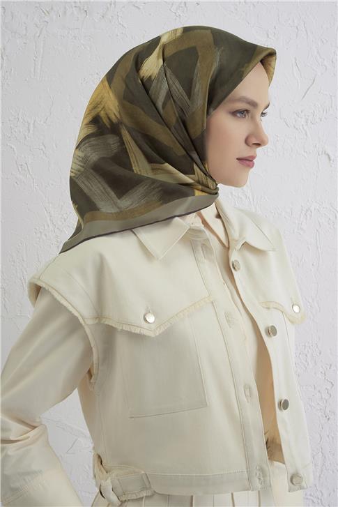 Armine Saf İpek Sura Eşarp 9413D 04