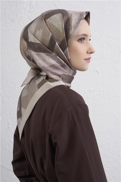 Armine Saf İpek Sura Eşarp 9413D 07