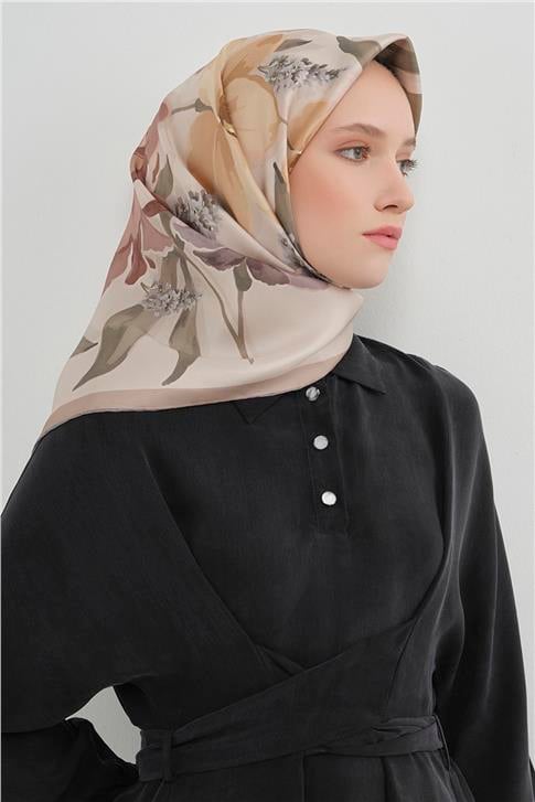 Armine Saf İpek Sura Eşarp 9414D 4
