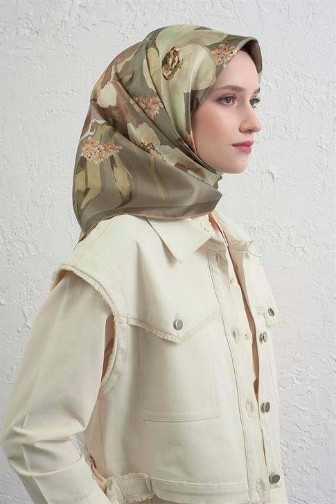 Armine Saf İpek Sura Eşarp 9414D 81