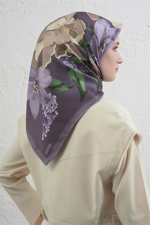 Armine Saf İpek Sura Eşarp 9414D 84