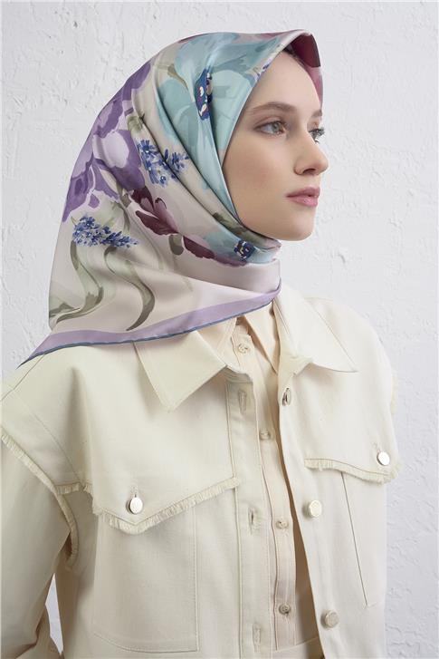 Armine Saf İpek Sura Eşarp 9414D 6