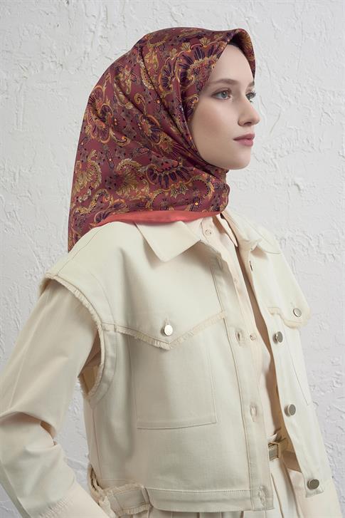 Armine Saf İpek Sura Eşarp 9416D 55