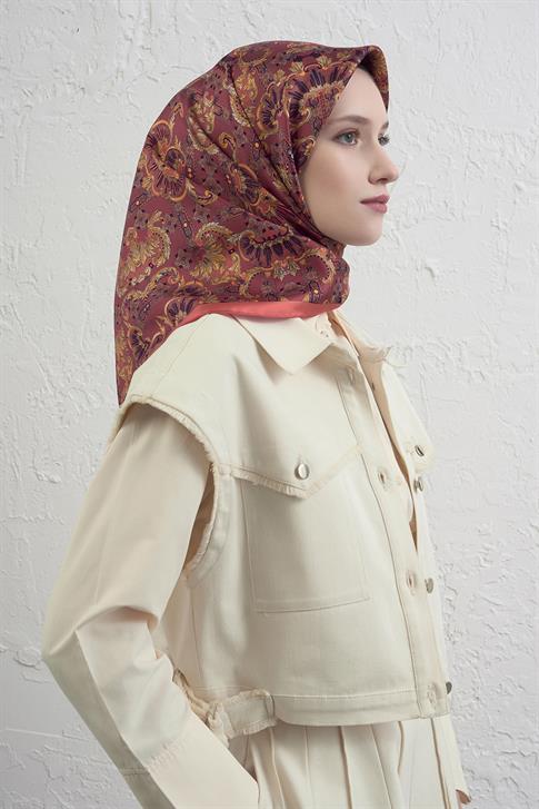 Armine Saf İpek Sura Eşarp 9416D 55