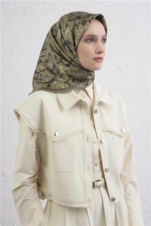 Armine Saf İpek Sura Eşarp 9416D 80