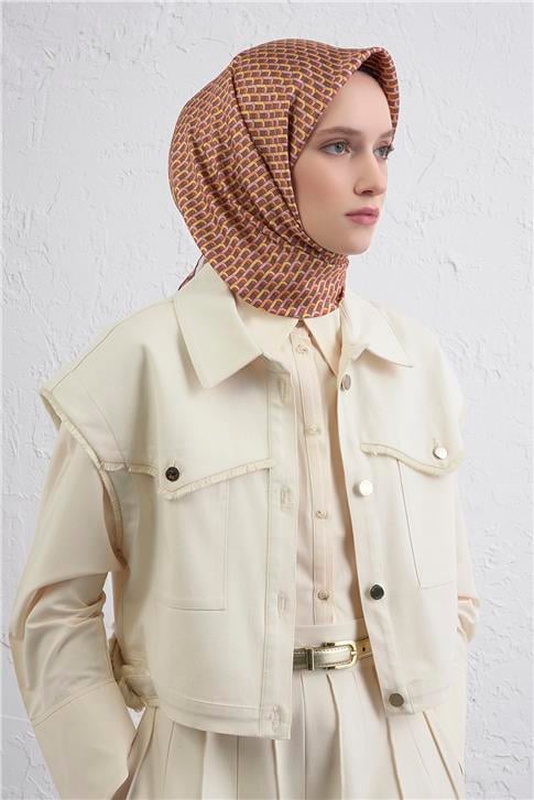 Armine Saf İpek Sura Eşarp 9417D 05