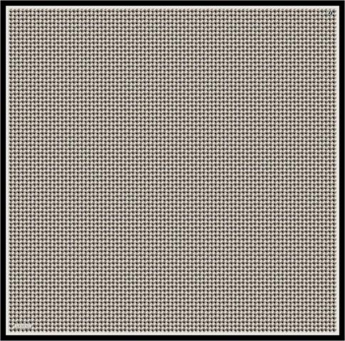 Armine Geometrik Desenli Saf İpek Twill Eşarp 9417D 86