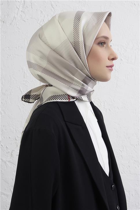 Armine Saf İpek Sura Eşarp 9418D 82