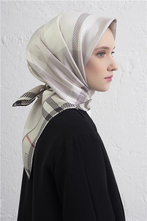 Armine Saf İpek Sura Eşarp 9418D 82