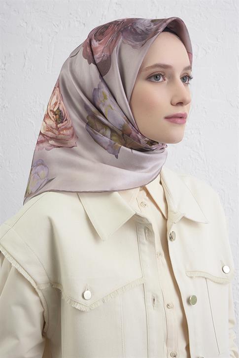 Armine Saf İpek Sura Eşarp 9419D 06