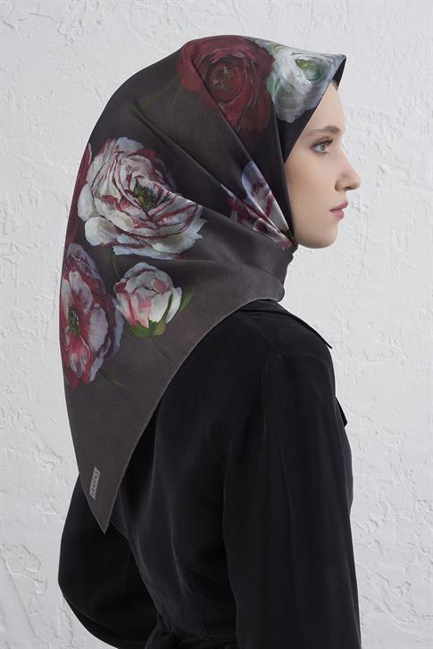 Armine Saf İpek Sura Eşarp 9419D 85