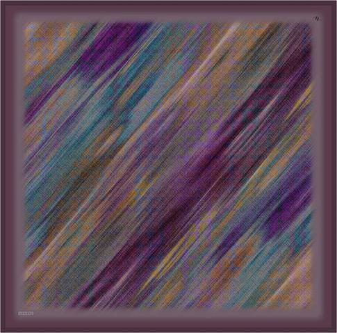 Armine Soyut Desenli Saf İpek Twill Eşarp 9420D 80 